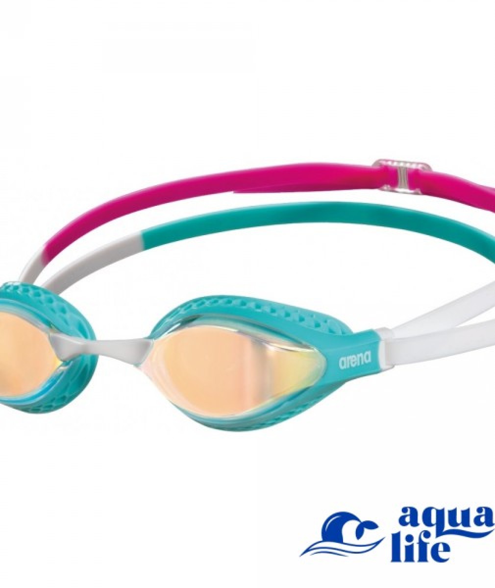 очки для плавания Air-Speed - Yellow Copper Turquoise Multi Arena картинка 1280 1