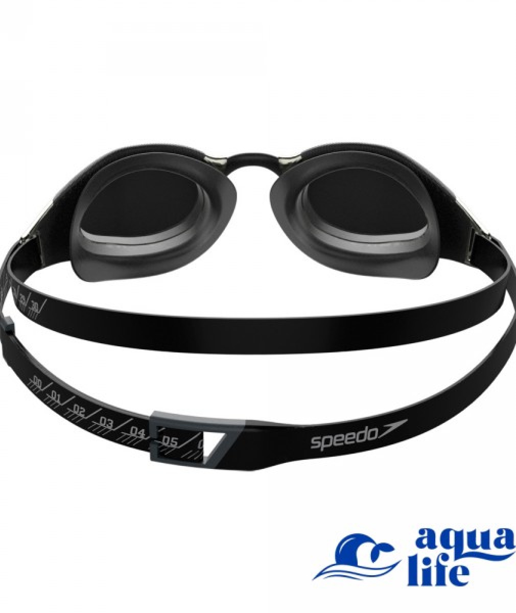 окуляри для плавання Fastskin Hyper Elite Mirror Goggle - Black/Chrome Speedo зображення 1429 4