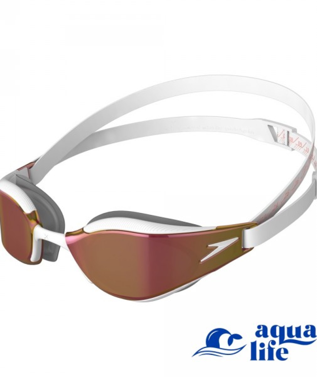 окуляри для плавання Fastskin Hyper Elite Mirror Goggle - Gold/White Speedo зображення 1430 1