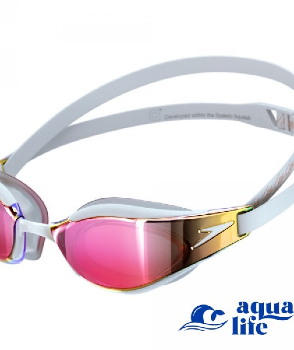 окуляри для плавання Fastskin Hyper Elite Mirror Goggle - Gold/White Speedo зображення 1430 5
