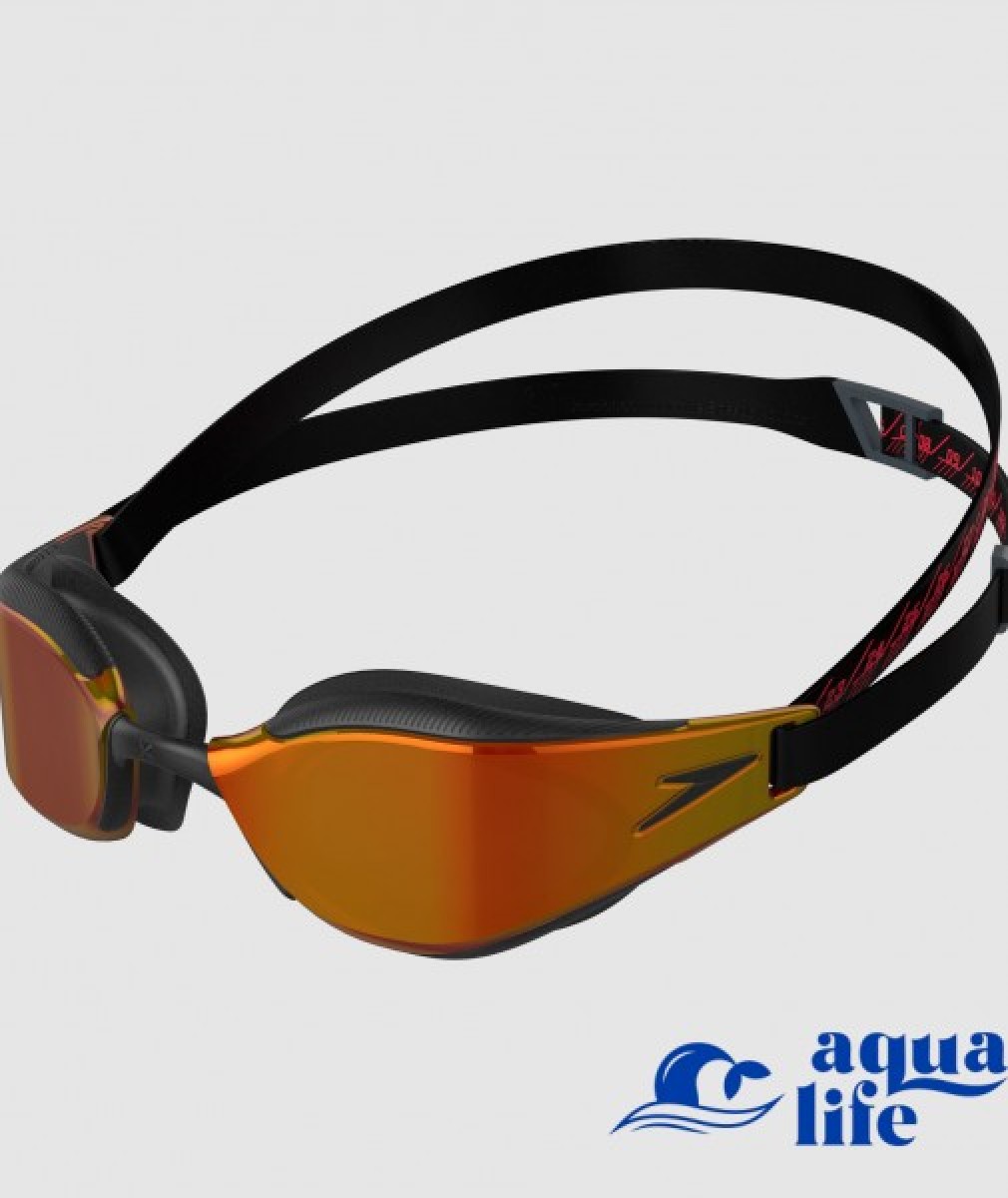 окуляри для плавання Fastskin Hyper Elite Mirror Goggle - Black / Grey / Gold Speedo зображення 1433 1