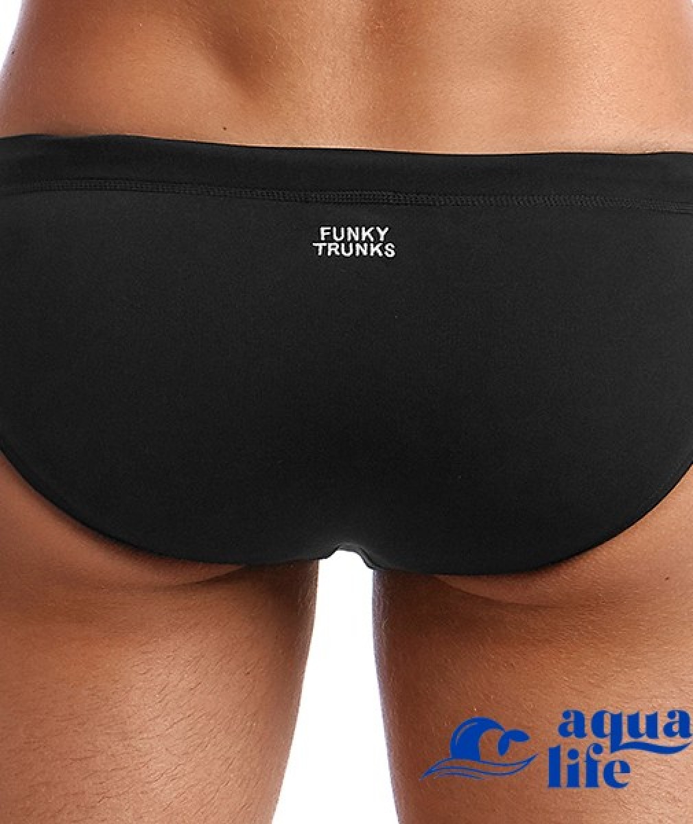 плавки для мужчин Still Black FunkyTrunks картинка 1446 5