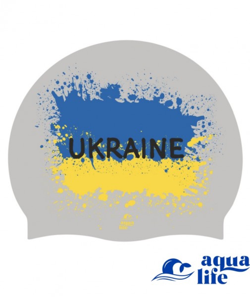 Шапочка Ukraine (Украина) серого цвета AQUA-Life картинка 1479