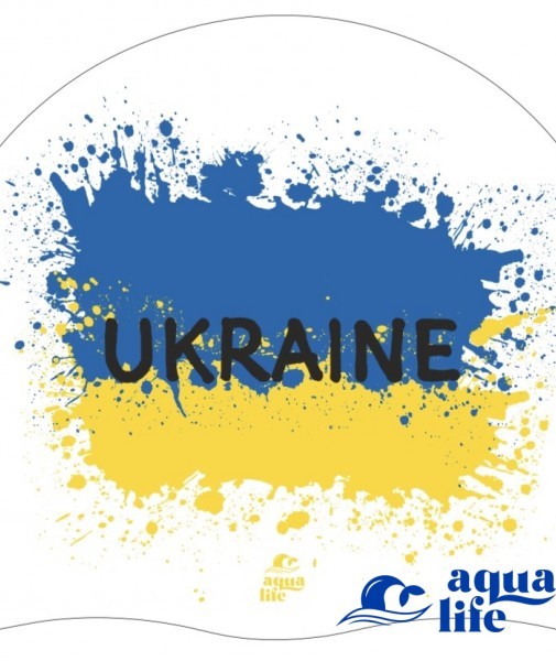 Шапочка AQUA-Life Ukraine (Украина) белого цвета 1484