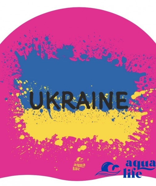 Шапочка AQUA-Life Ukraine (Украина) розового цвета 1485