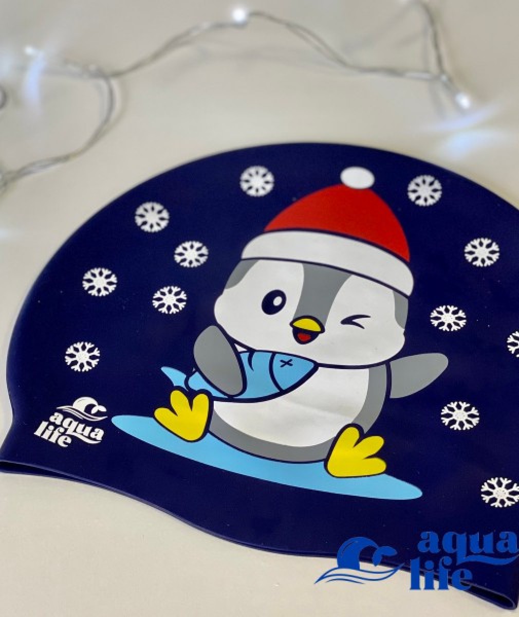 Шапочка New Year 2025 Новый год, пигнвин AQUA-Life картинка 1776 3