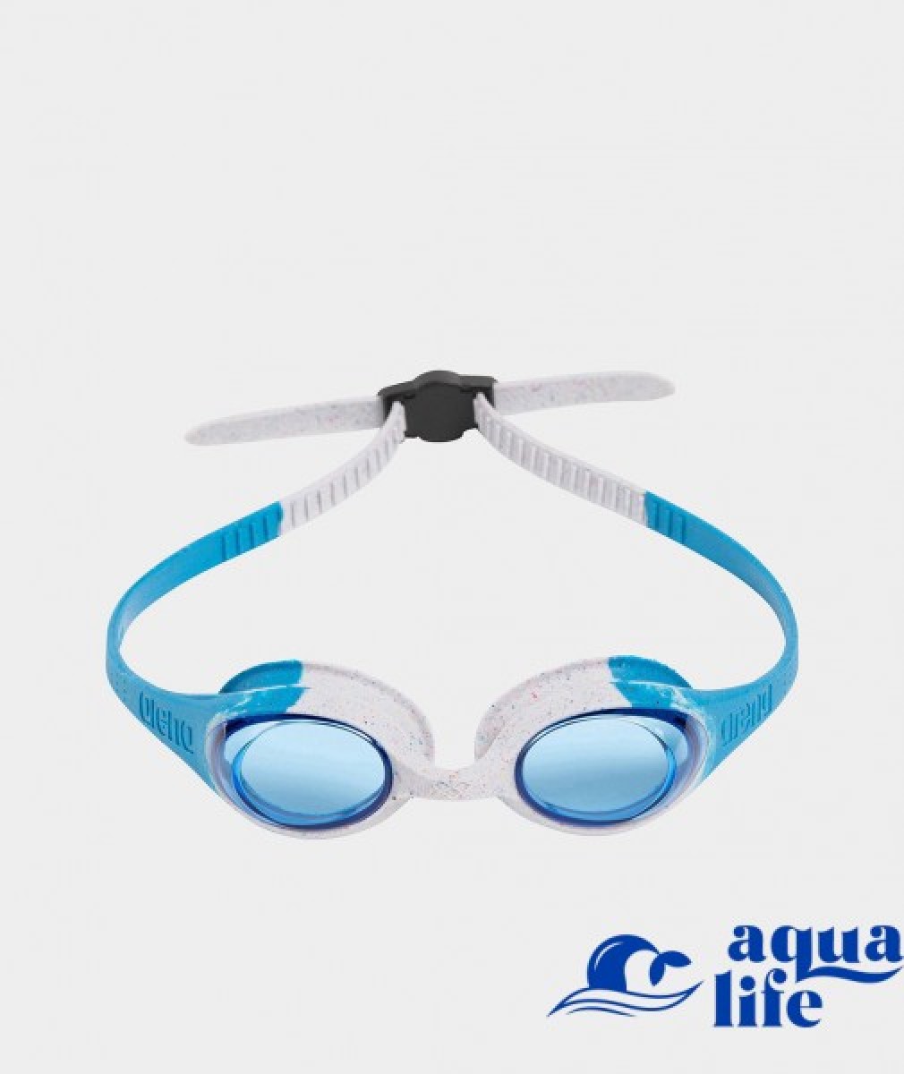окуляри для плавання Spider Kids Blue & White  - дитячі окуляри Arena зображення 2399 2
