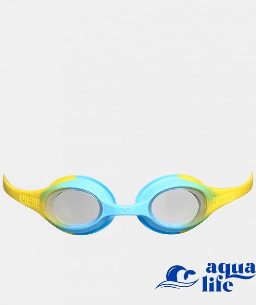 окуляри для плавання Spider Kids Yellow & Blue - дитячі окуляри Arena зображення 2400 2