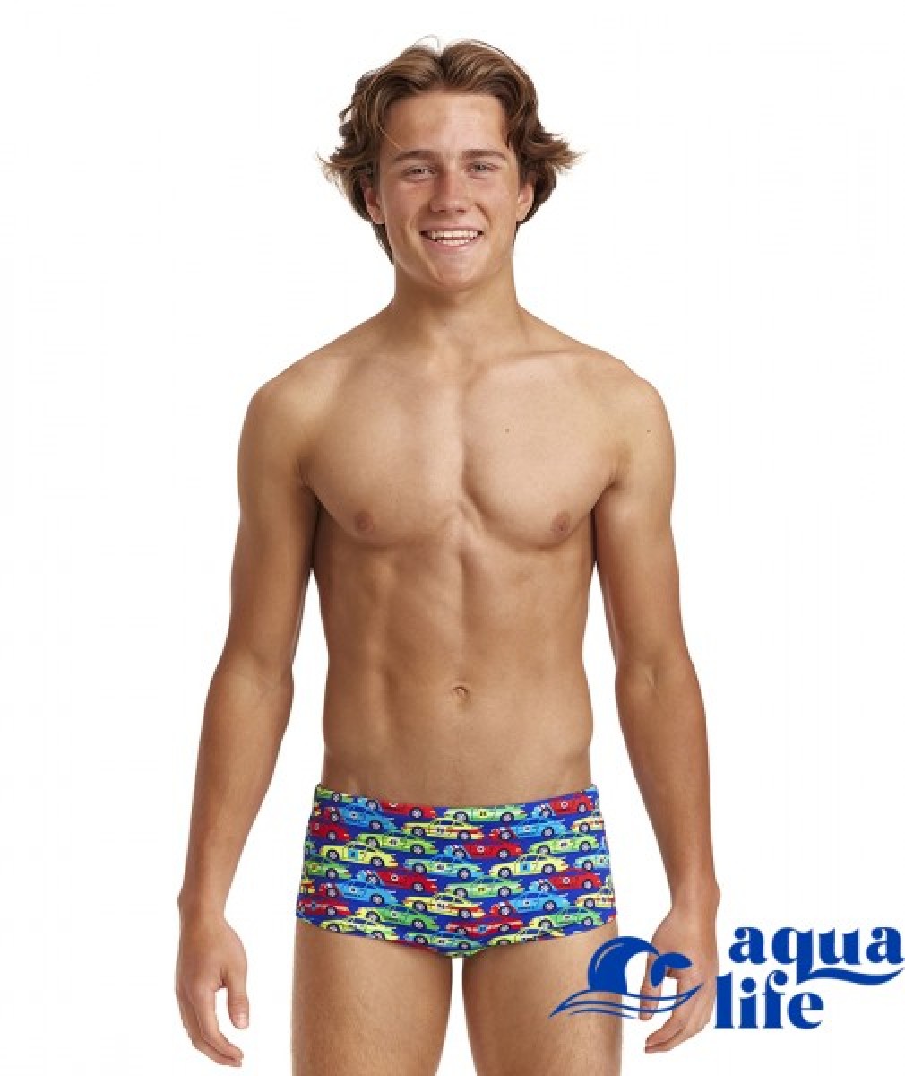 плавки для хлопчика Car Stacker Funkita зображення 2550 2