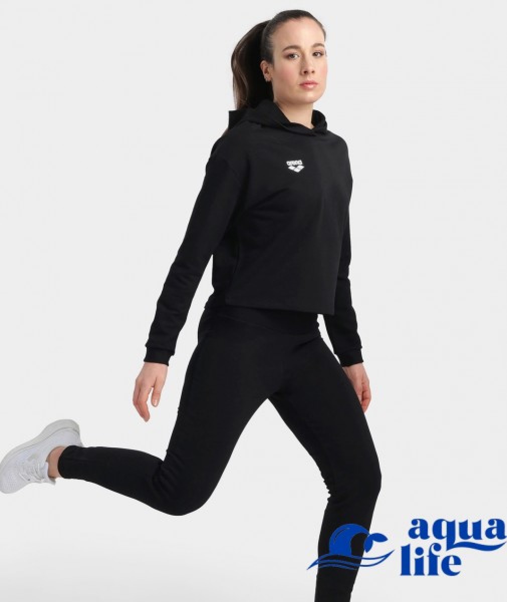 одяг та взуття худі жіноче Hooded Sweat Fleece black Arena зображення 2568 2