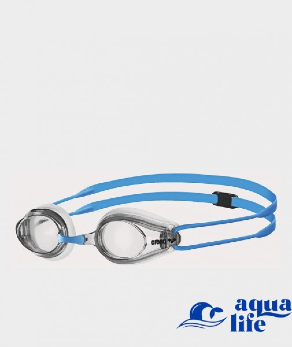 очки для плавания Дитячі окуляри TRACKS JR clear-clear-light blue Arena картинка 2571 1