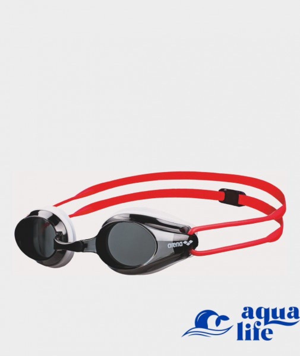 очки для плавания Дитячі окуляри TRACKS JR smoke-white-red Arena картинка 2573 1