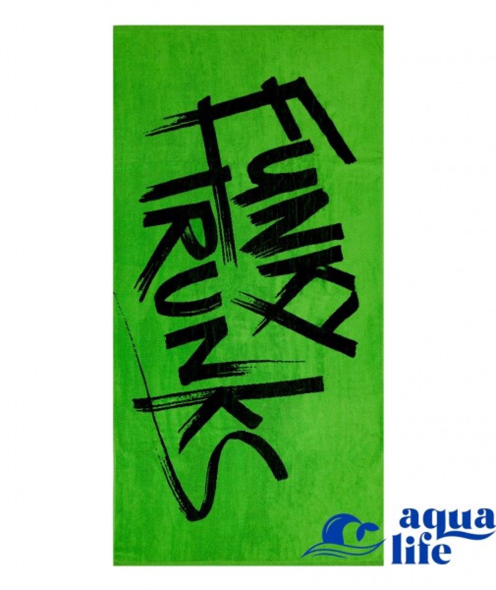 рушник Cotton Jacquard Towel Tagged Green Funky картинка 2576