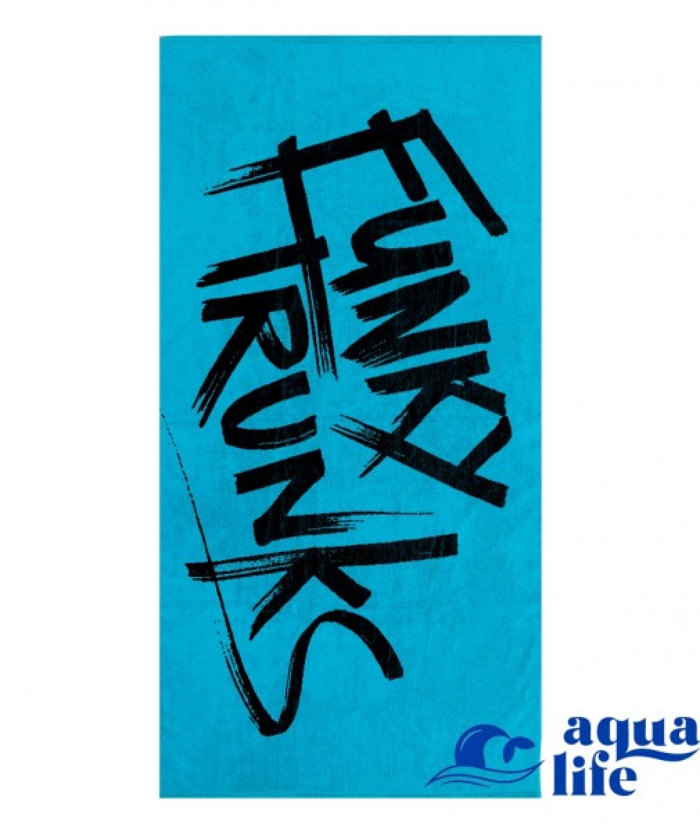 полотенце Cotton Jacquard Towel Tagged Blue Funky картинка 2578