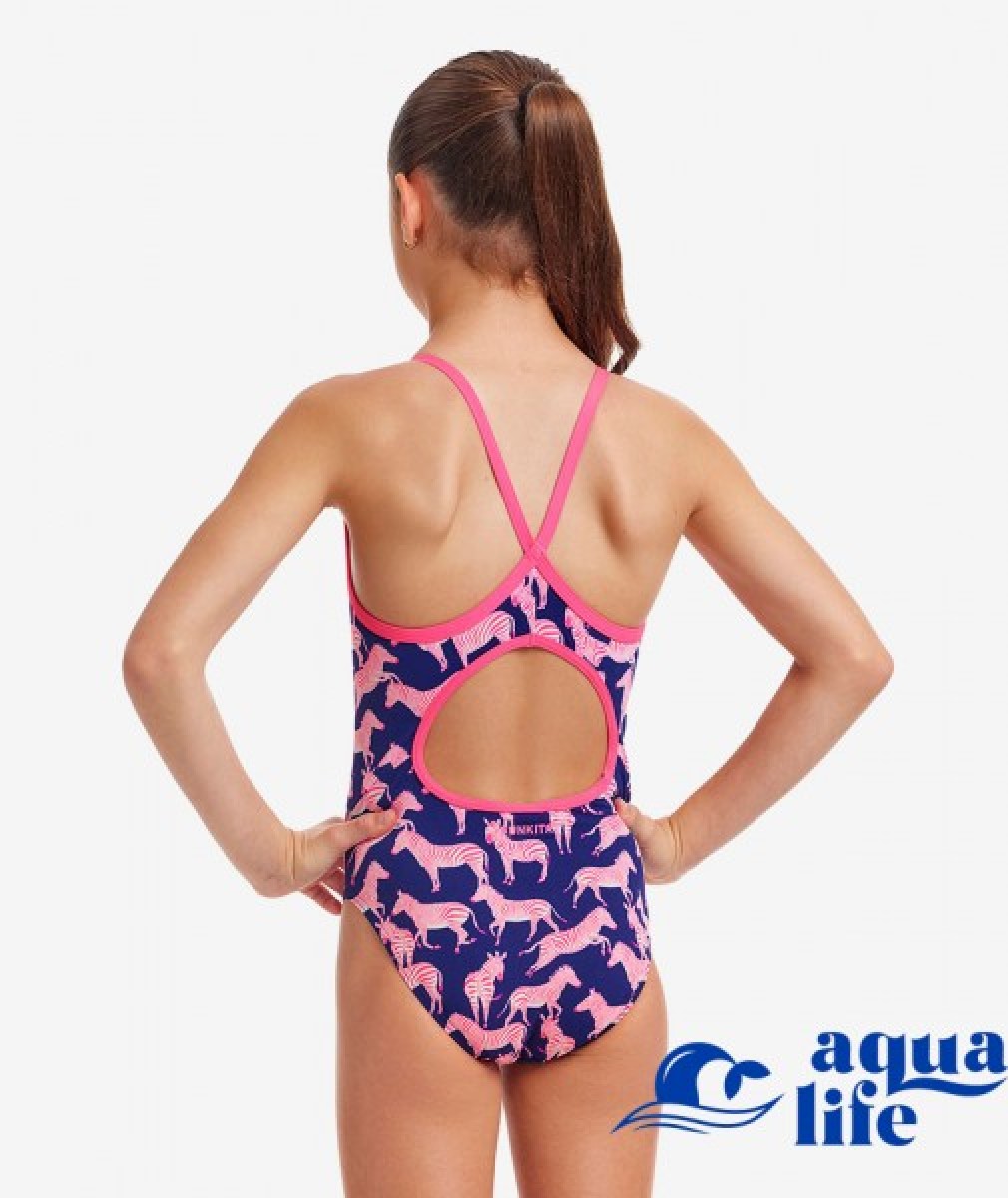 купальник для девочки Sweet Stripes Funkita картинка 2597 4