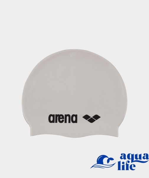 Шапочка Arena Classic Silicone white 2632