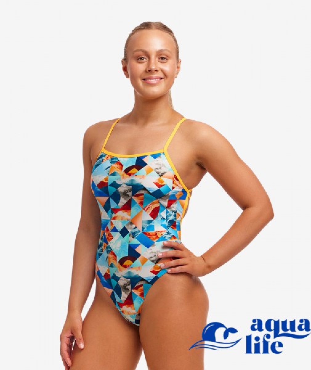 жіночий купальник Smashed Wave Funkita зображення 2716 1