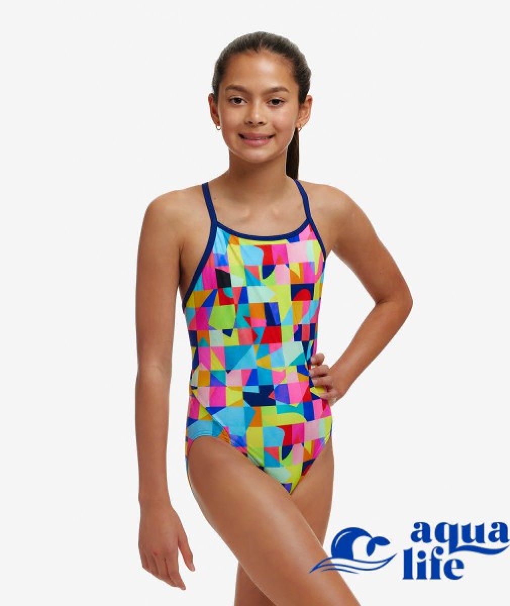 купальник для девочки On The Grid Funkita картинка 2762 1