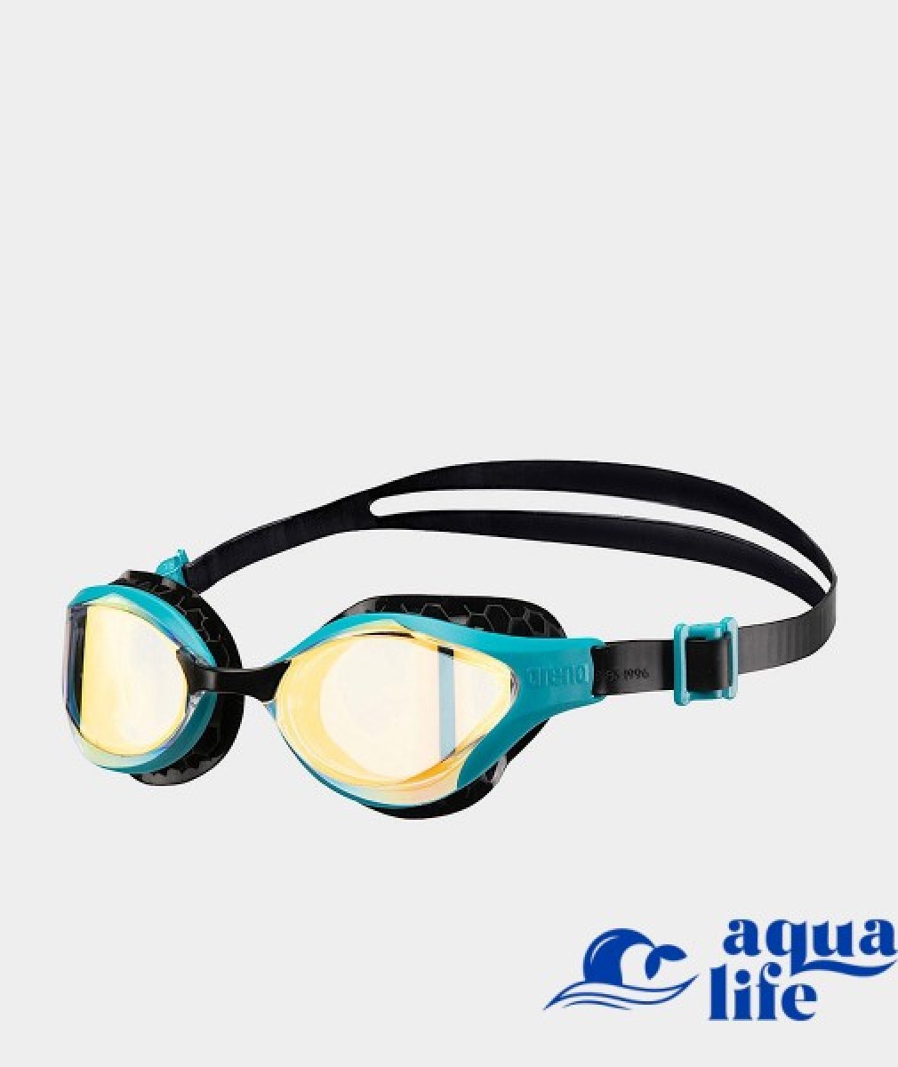 Arena очки для плавания Air-Bold Swipe Mirror yellow copper green lake картинка 2865 очки для плавания Air-Bold Swipe Mirror yellow copper green lake Arena картинка 2865