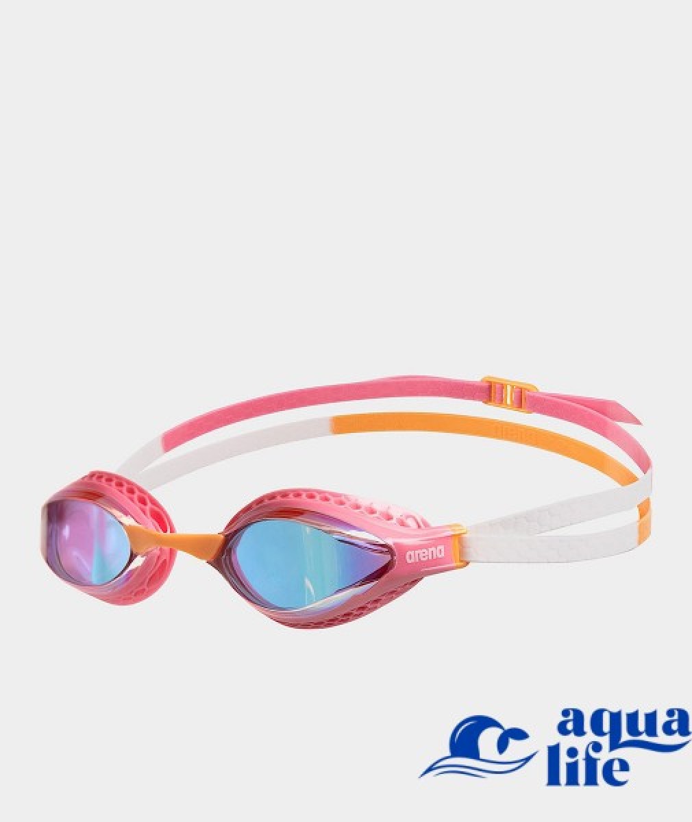 Arena очки для плавания Air-Speed Mirror yellow copper light pink orange картинка 2867 очки для плавания Air-Speed Mirror yellow copper light pink orange Arena картинка 2867