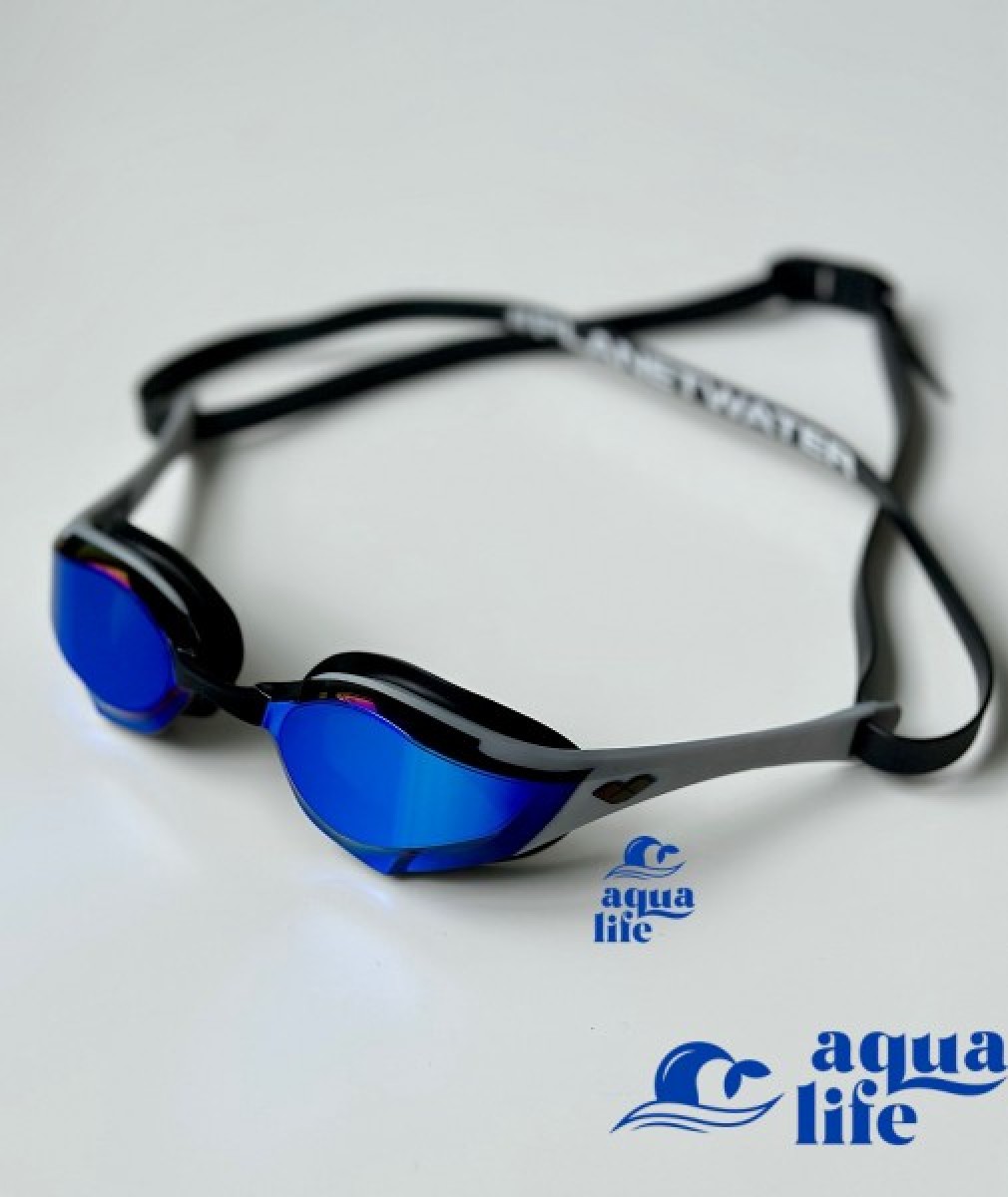 очки для плавания Cobra Edge Swipe Mirror blue-silver-black Arena картинка 2907 4