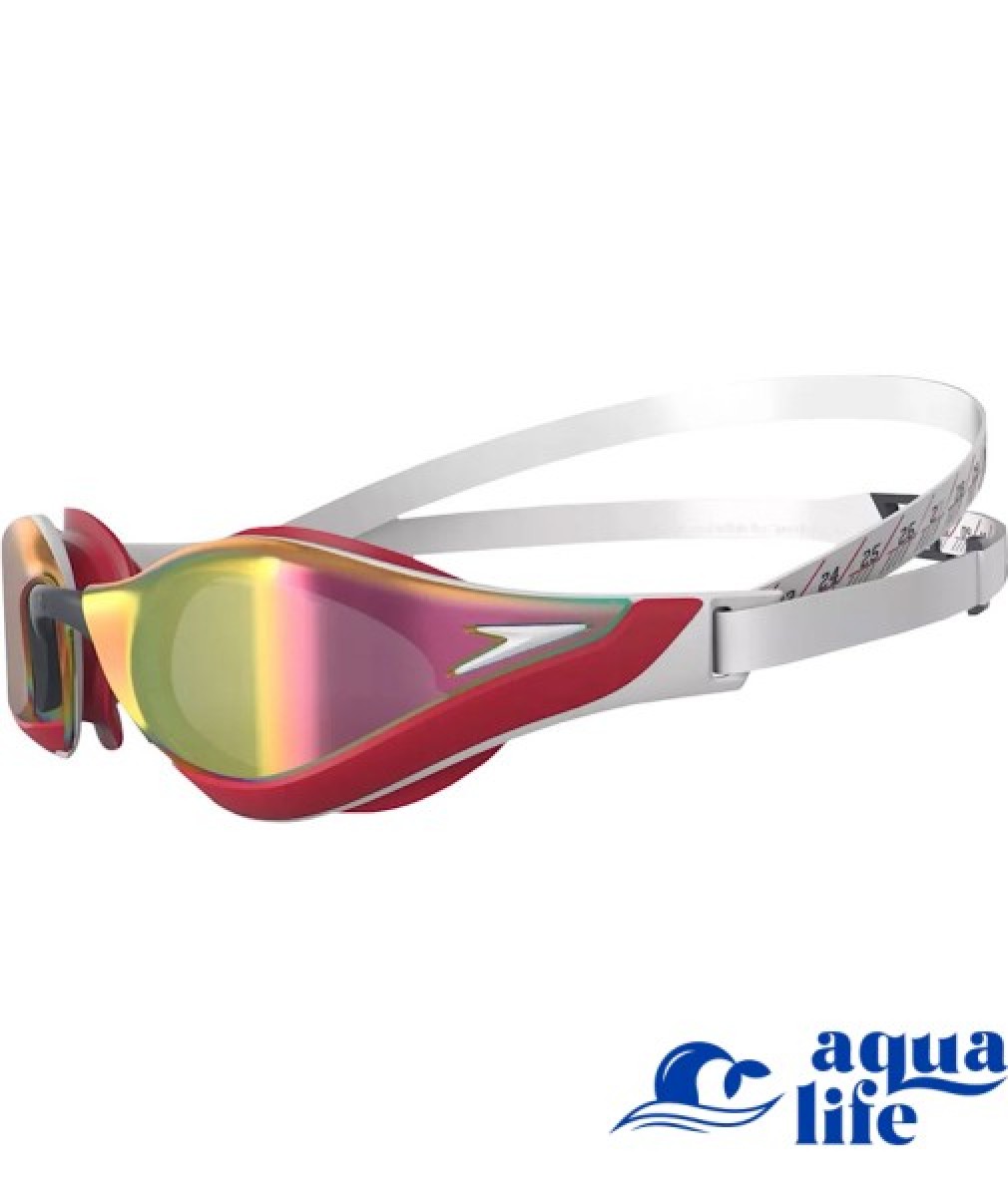 окуляри для плавання Fastskin Pure Focus Mirror red/white Speedo зображення 2918 2