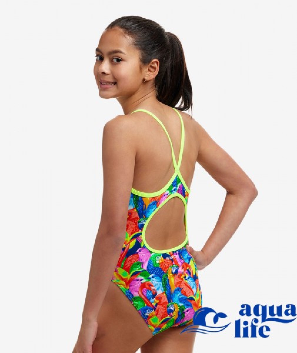 купальник для девочки Bright Birds Funkita картинка 2970 4