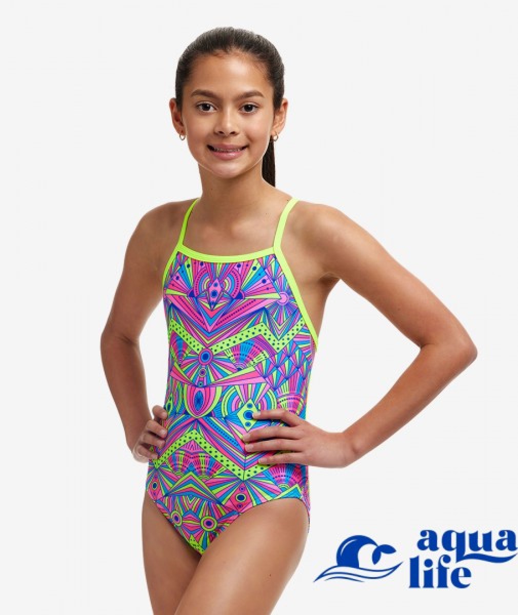 купальник для девочки Stellar Stars Funkita картинка 2986 2