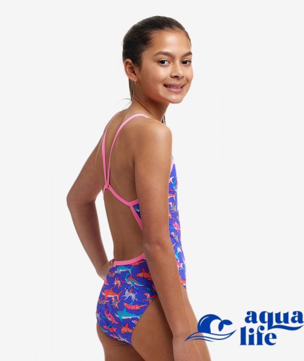 купальник для дівчинки Doggie Paddle Funkita зображення 2990 1