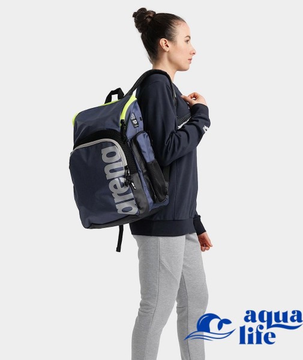наплічник SPIKY III Backpack 35 navy-neon-yellow Arena зображення 3101 4