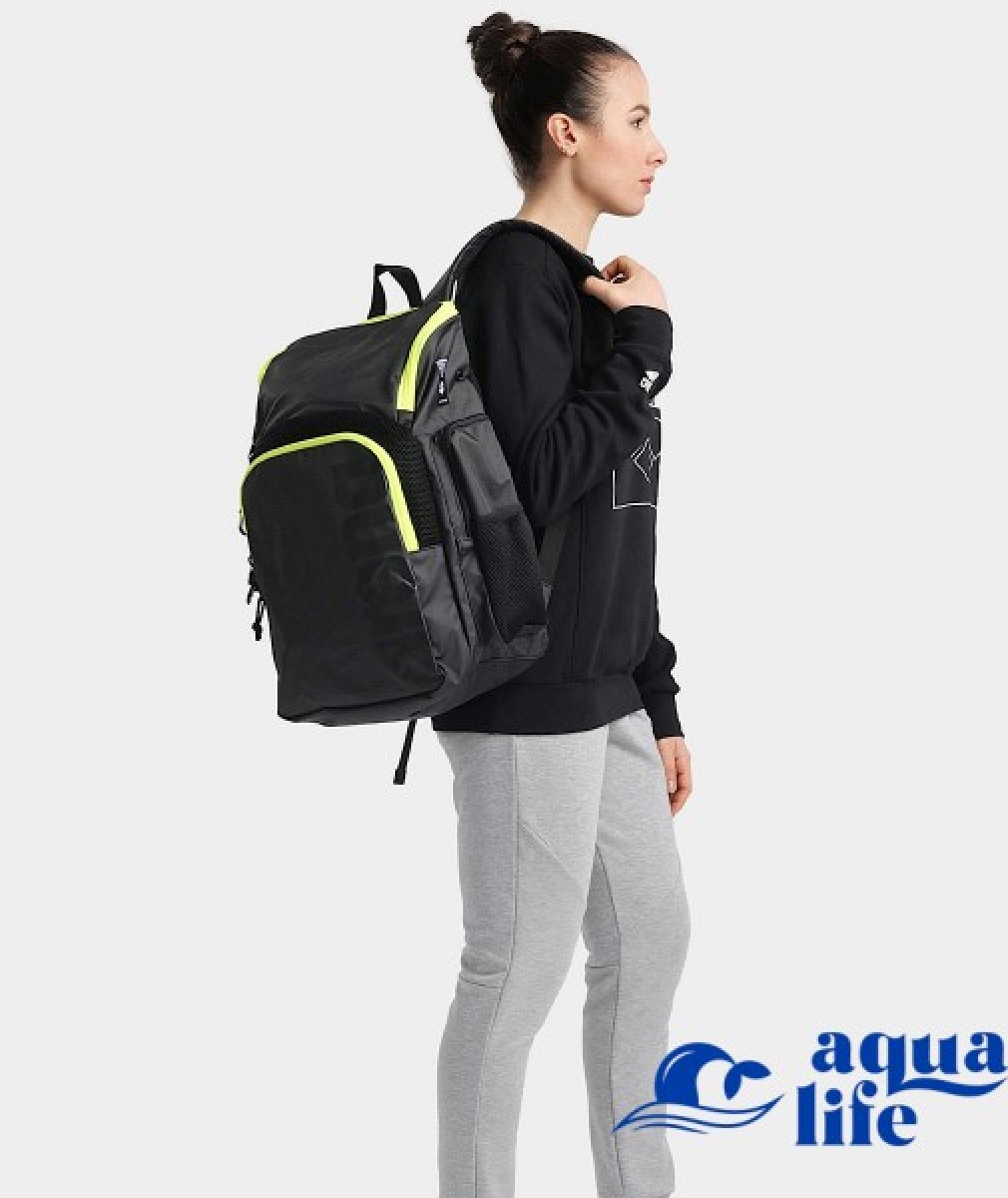 наплічник SPIKY III BACKPACK 35 dark-smoke-neon-yellow Arena зображення 3102 5