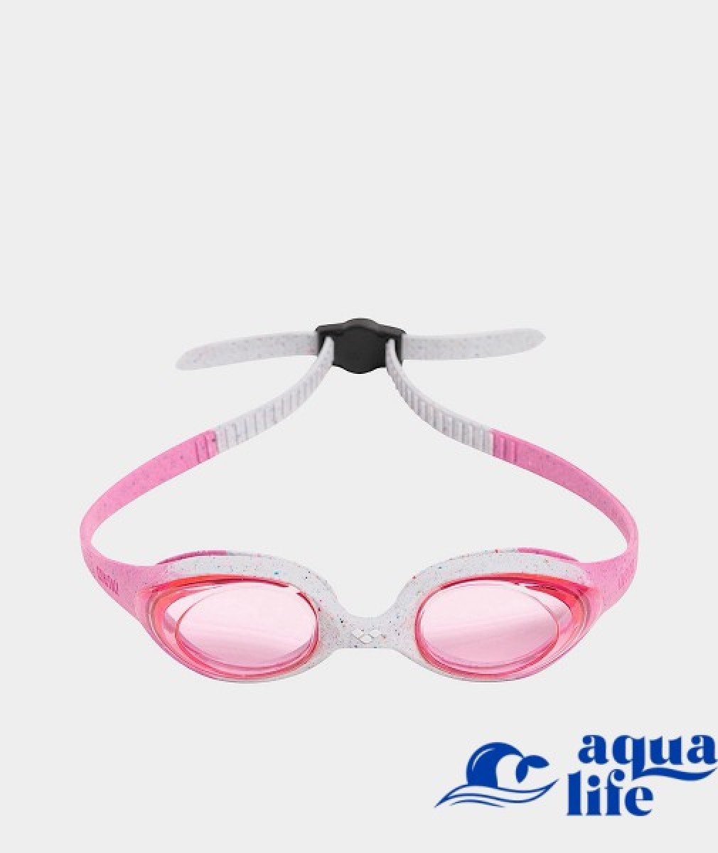 окуляри для плавання Дитячі окуляри SPIDER JR pink-grey-pink Arena зображення 3116 2
