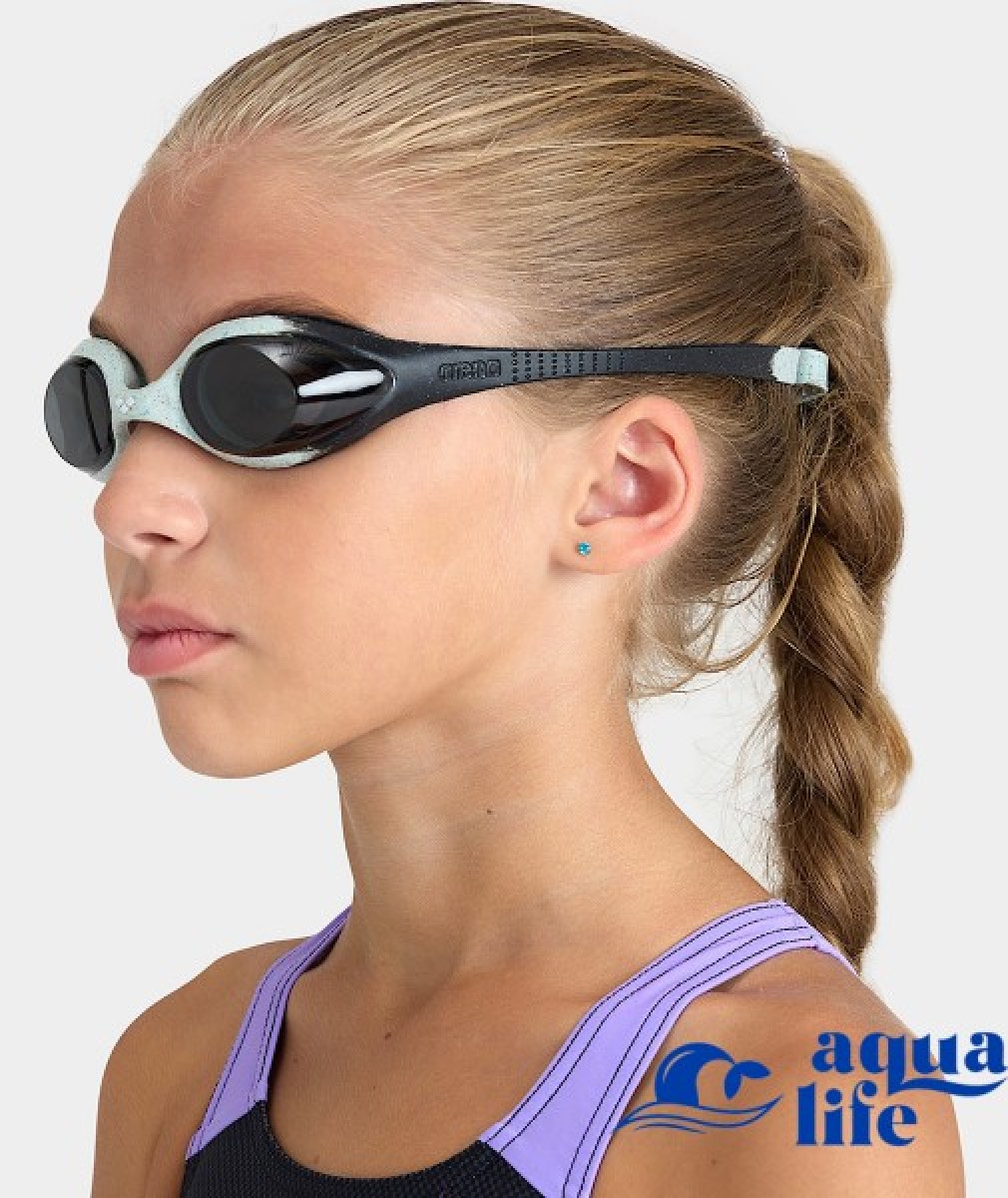 очки для плавания Дитячі окуляри  SPIDER JR smoke-grey-black Arena картинка 3117 4