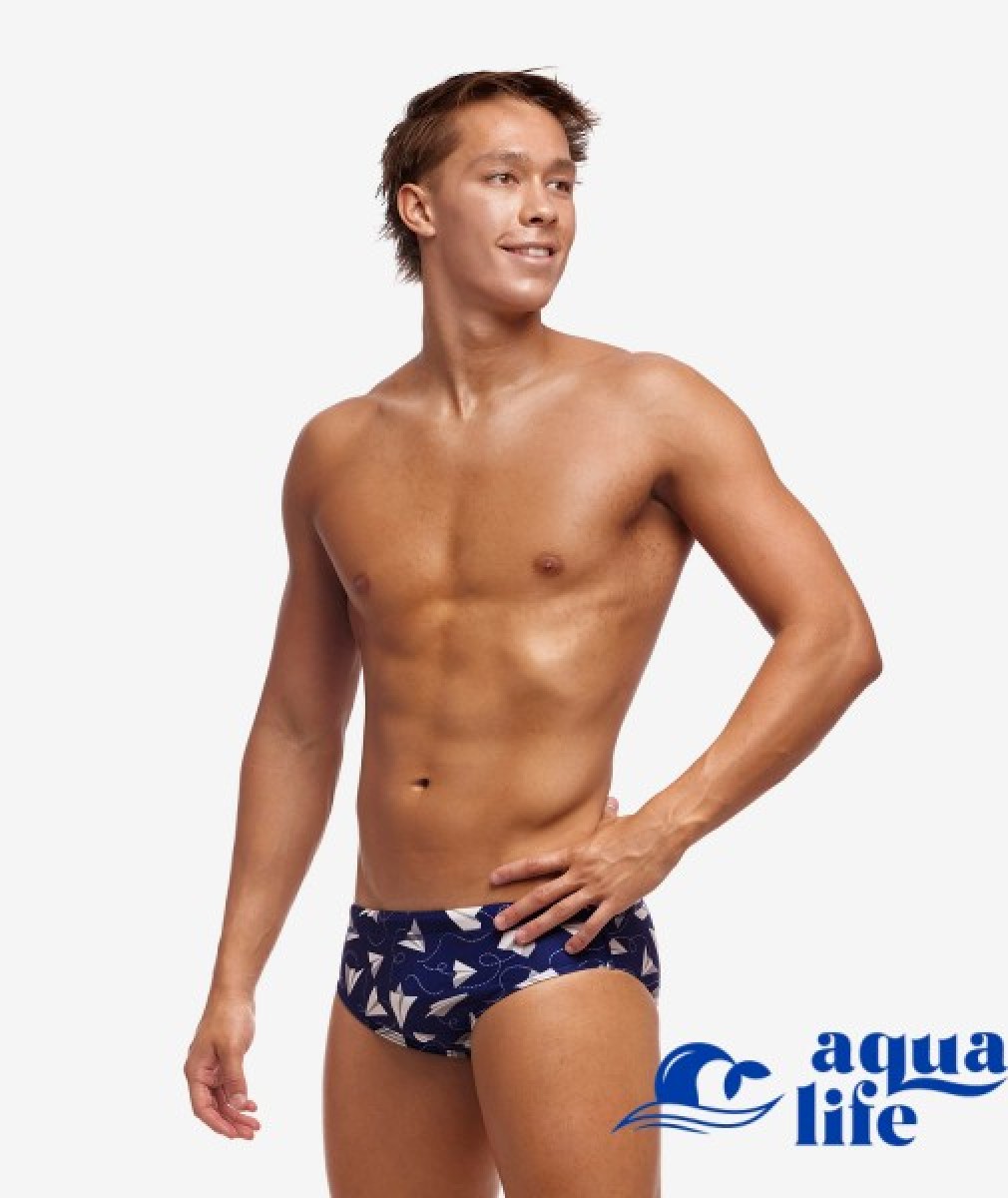 плавки для мужчин Paper Plain Funkita картинка 3147 1