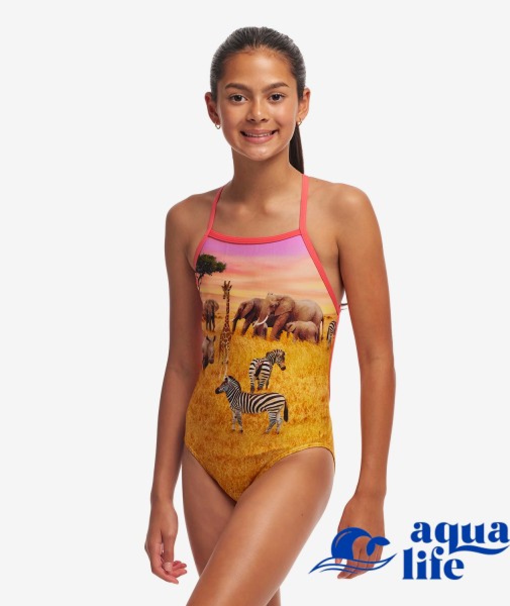купальник для девочки Circle Of Life Funkita картинка 3224 1