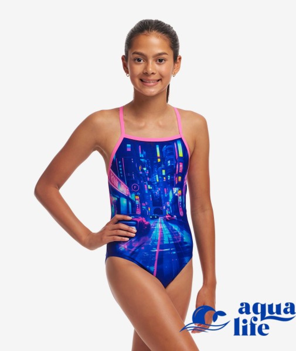 купальник для девочки Cyber City Funkita картинка 3225 1
