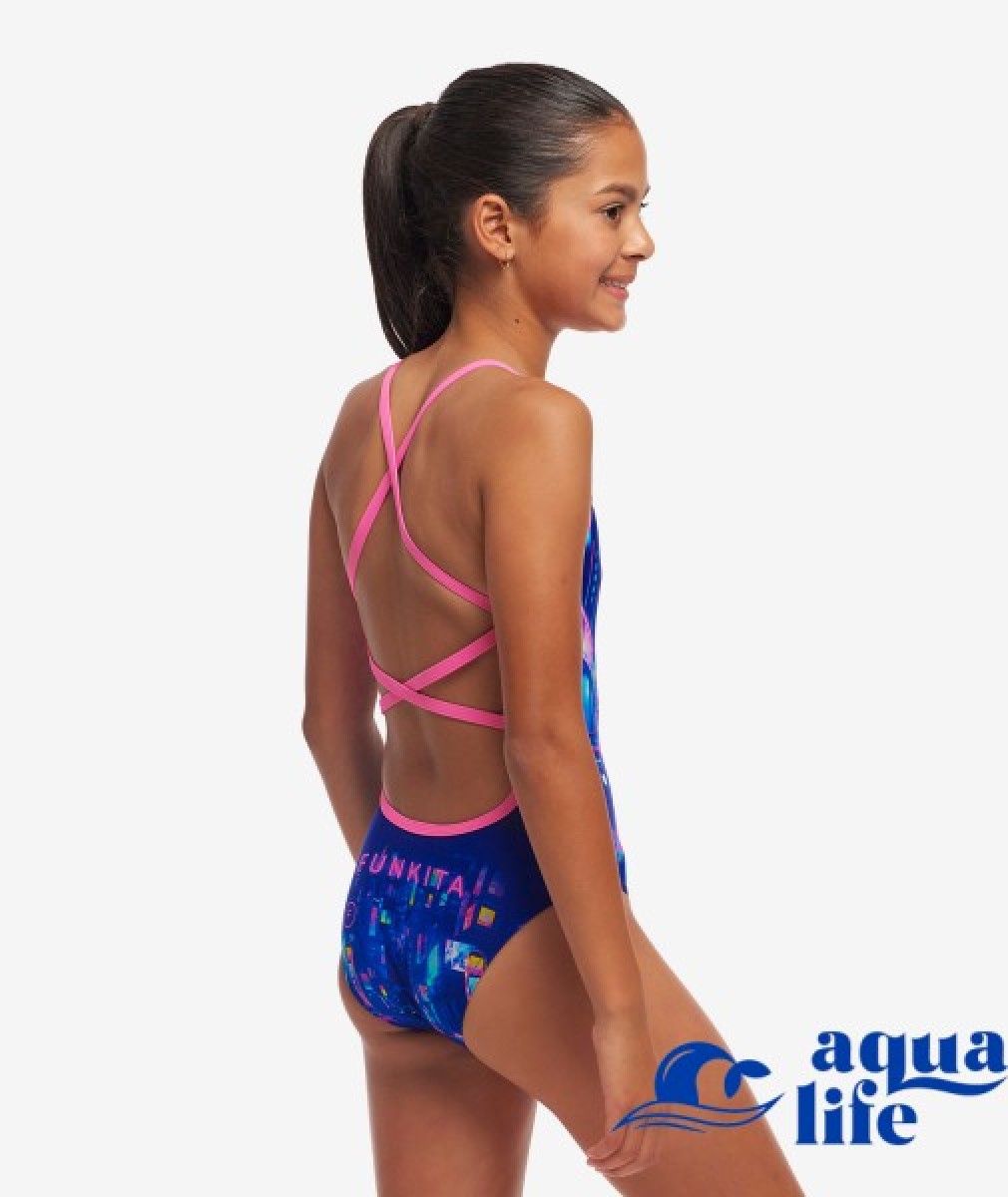 купальник для девочки Cyber City Funkita картинка 3225 4