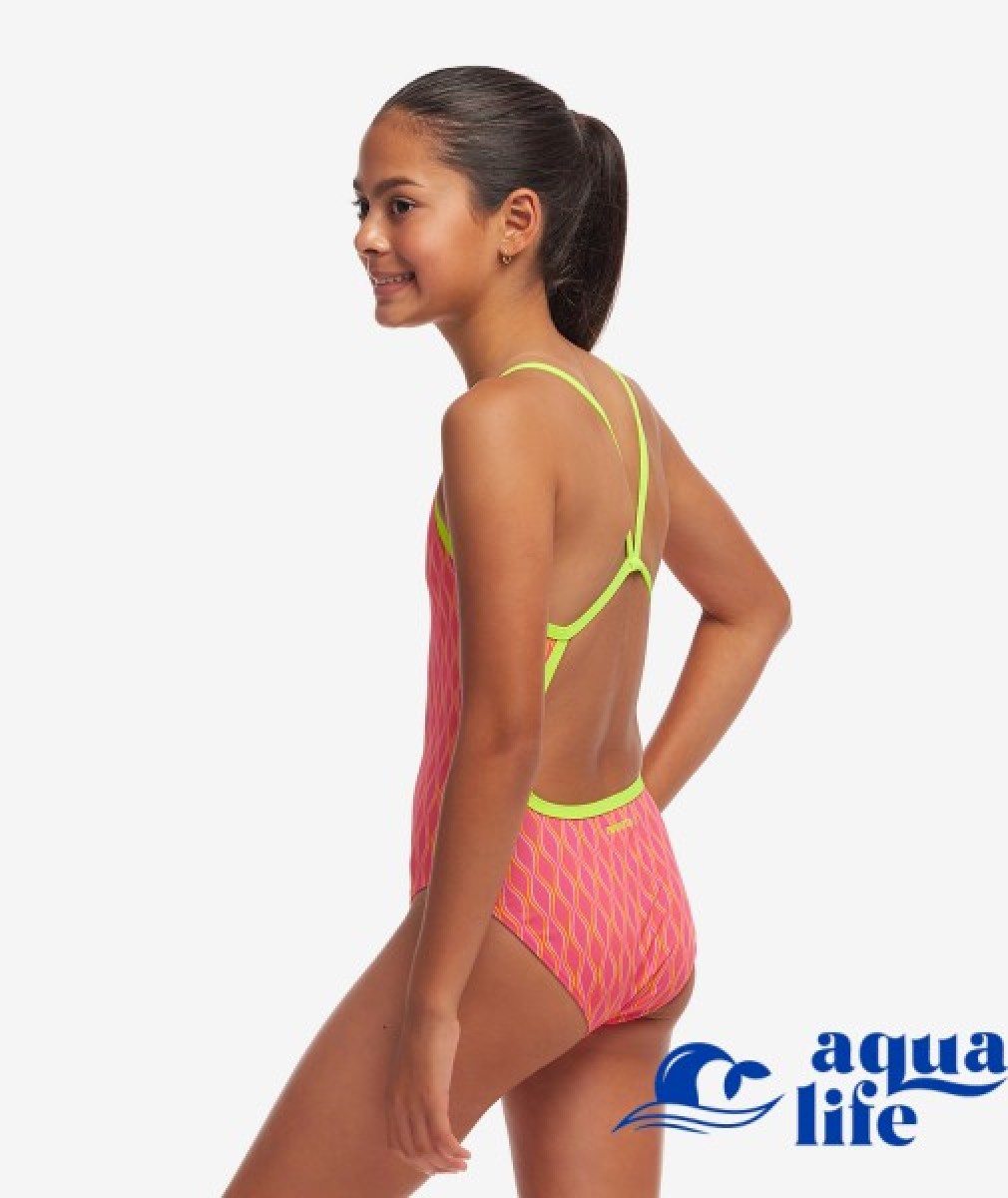 купальник для девочки Wicked Waves Funkita картинка 3238 2