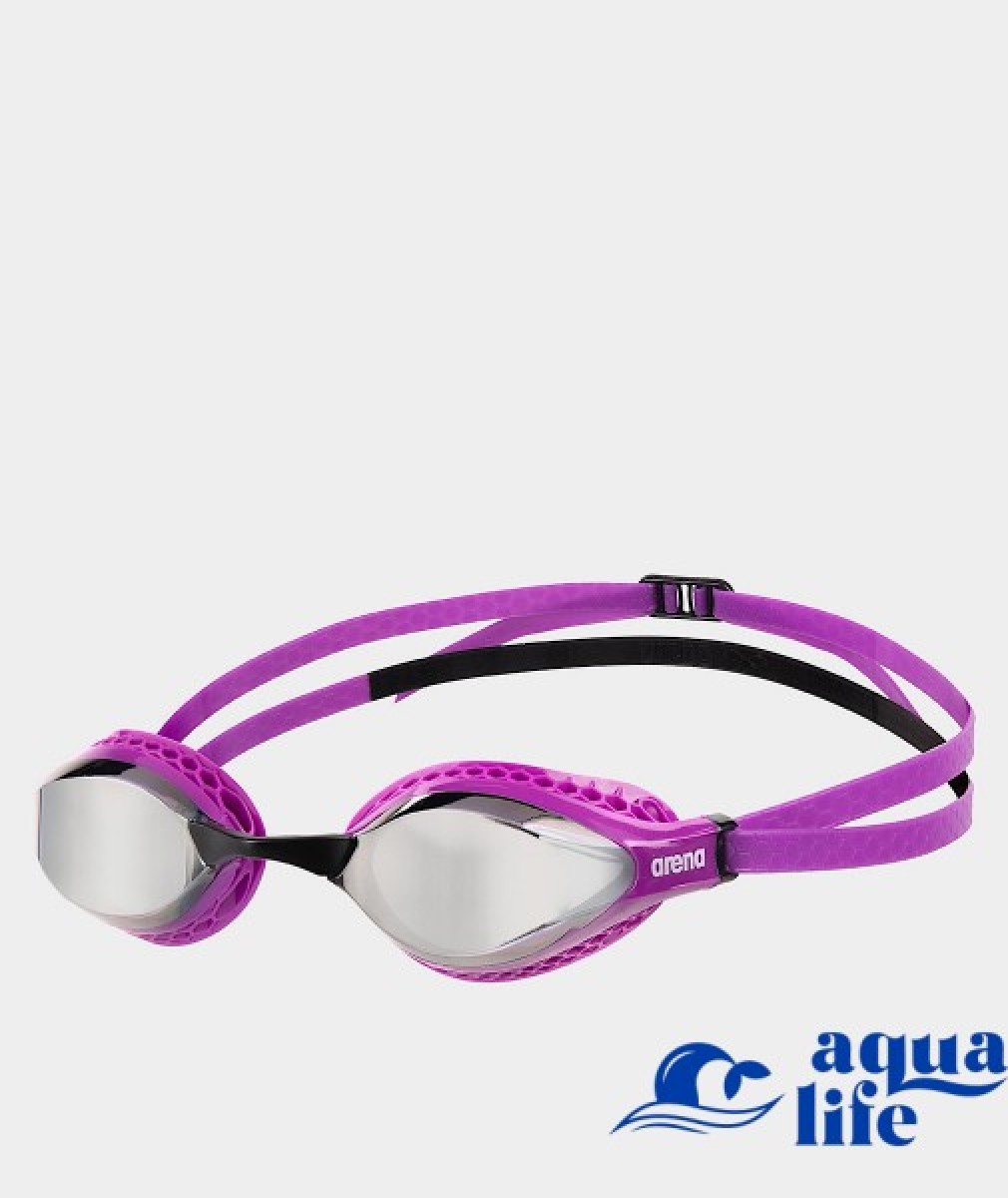 очки для плавания Airspeed Mirror silver-purple-black Arena картинка 3294 1