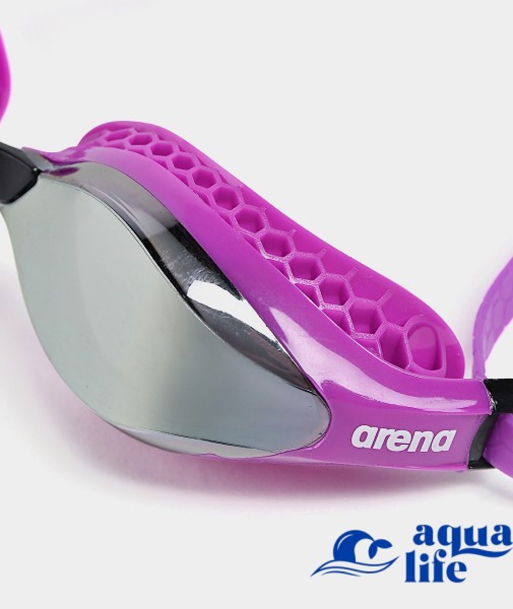 очки для плавания Airspeed Mirror silver-purple-black Arena картинка 3294 2
