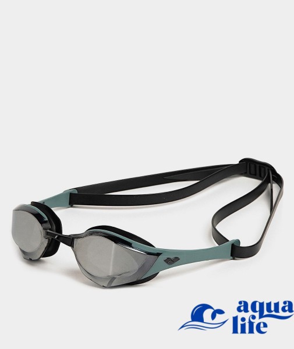 очки для плавания Cobra Edge Swipe Mirror silver-sage-black Arena картинка 3296 1