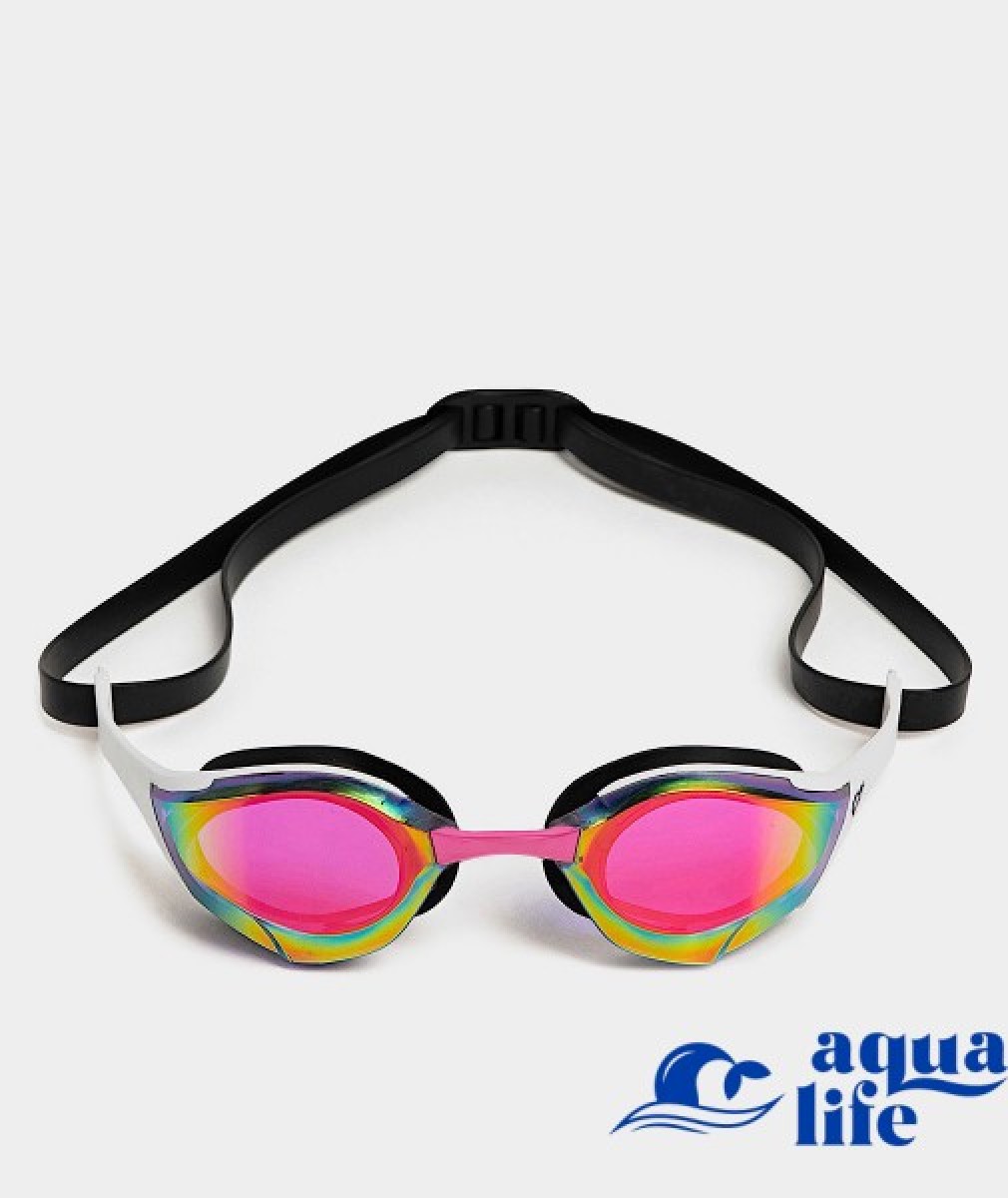 очки для плавания Cobra Edge Swipe Mirror Violet-white-black Arena картинка 3297 2