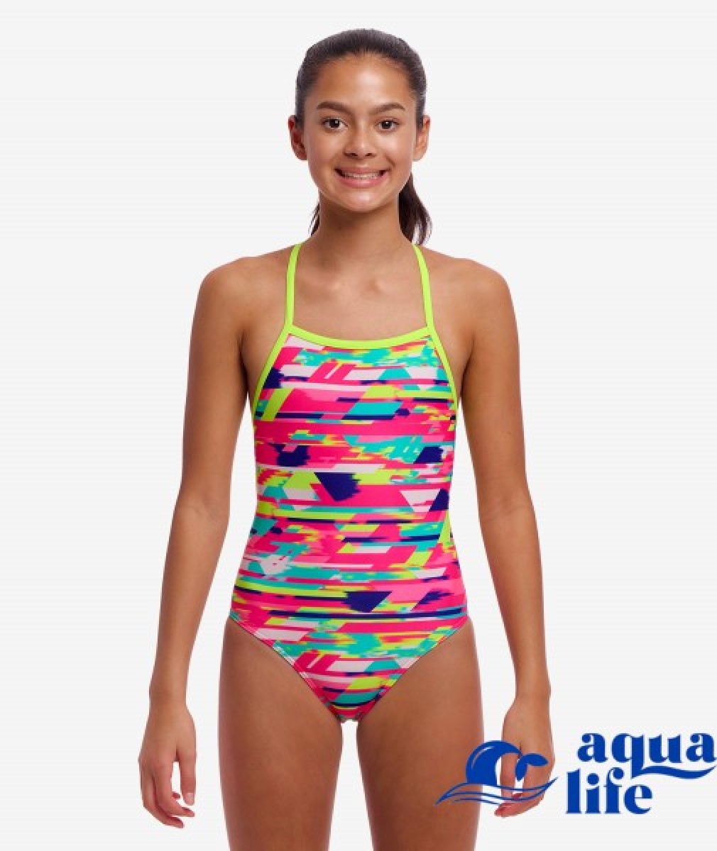 купальник для девочки Blurred Babe Funkita картинка 3369 5