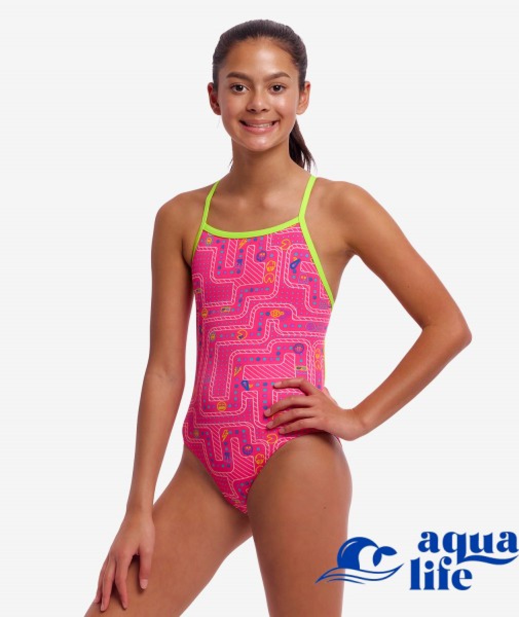 купальник для девочки Packed Pink Funkita картинка 3374 2