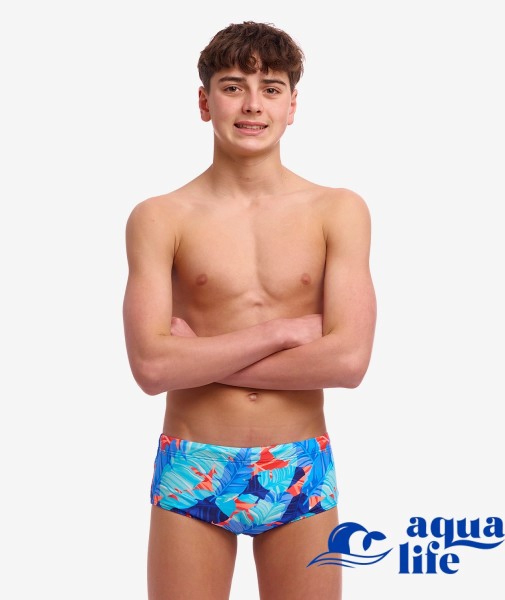 плавки для хлопчика Lotsa Leaves Funkita зображення 3388 1