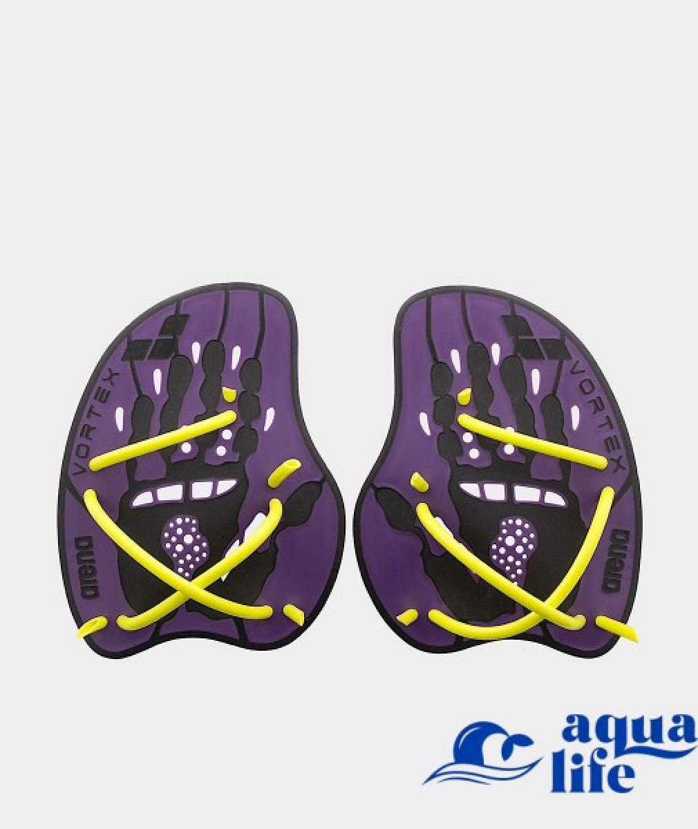 инвентарь Лопатки для плавання VORTEX EVOLUTION HAND PADDLE plum-artic-lime Arena картинка 3479 1