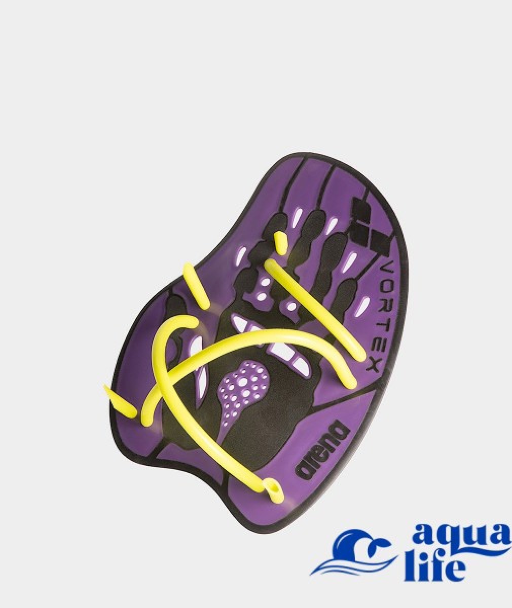 инвентарь Лопатки для плавання VORTEX EVOLUTION HAND PADDLE plum-artic-lime Arena картинка 3479 2