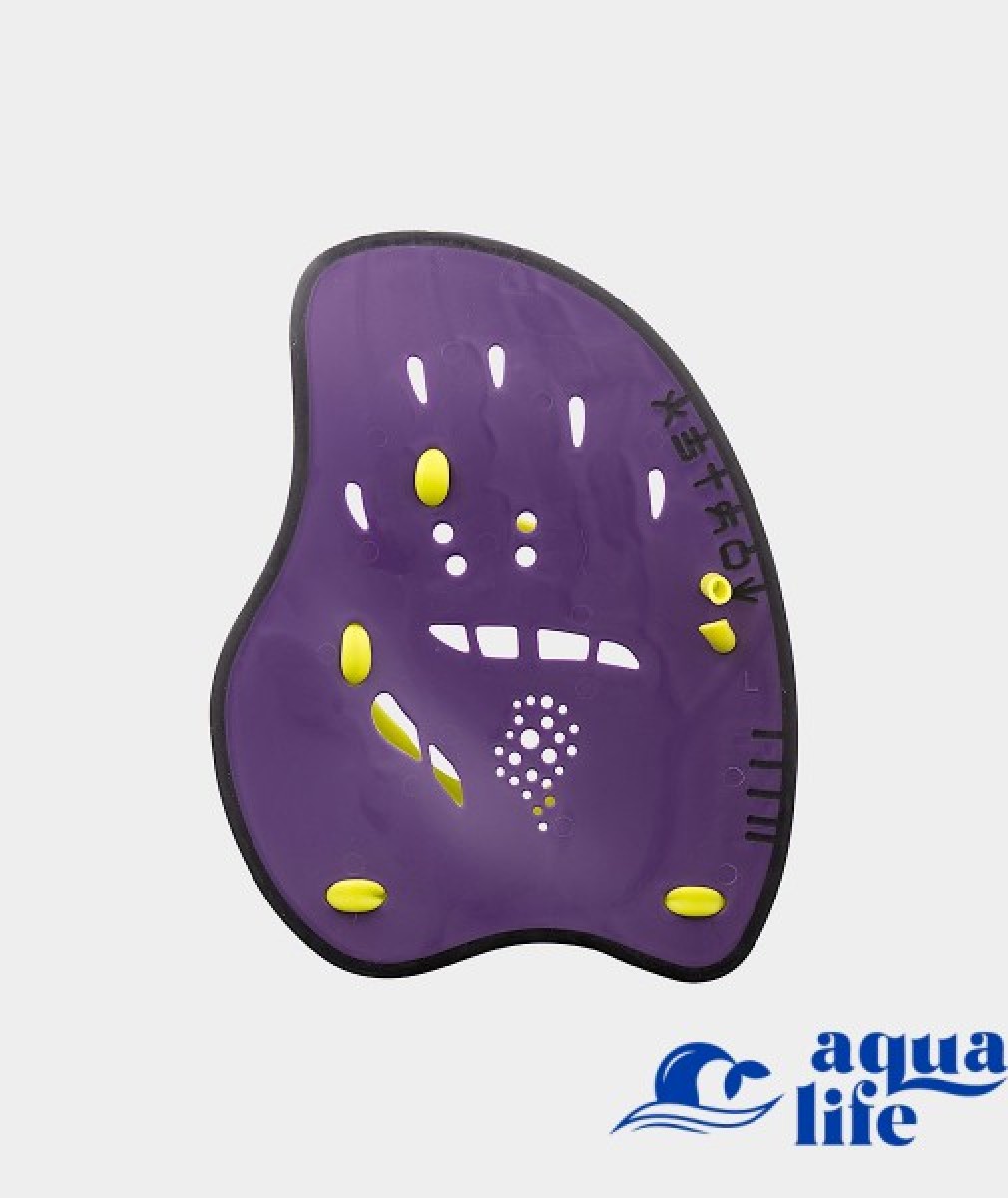 инвентарь Лопатки для плавання VORTEX EVOLUTION HAND PADDLE plum-artic-lime Arena картинка 3479 3