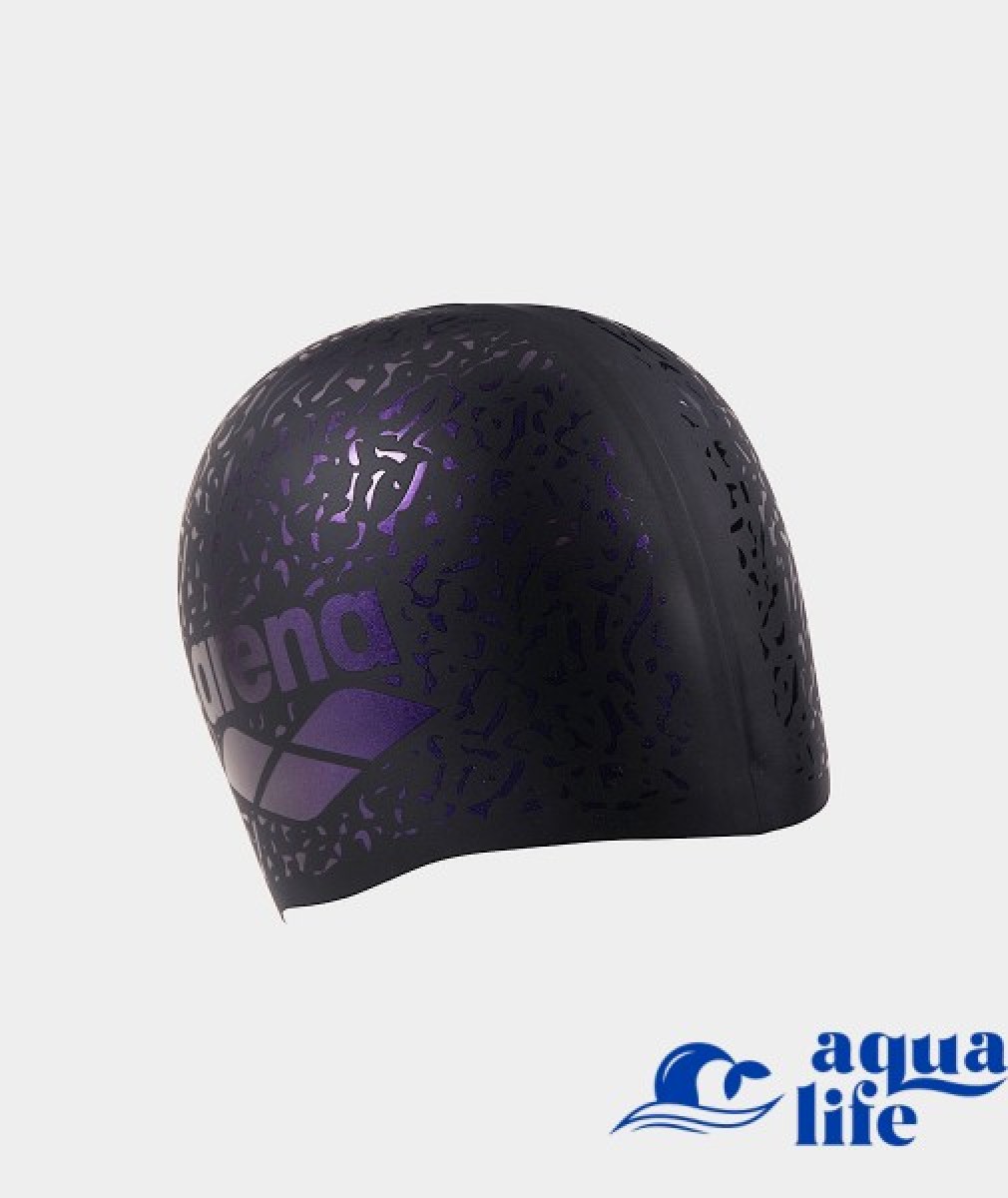Шапочка SHINE CAP black-plum Arena картинка 3484 4