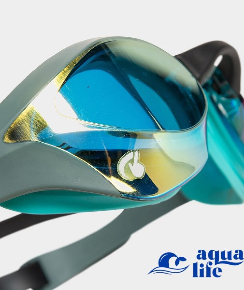 очки для плавания Cobra Ultra Swipe Mirror aqua-sage-peacock Arena картинка 3491 3